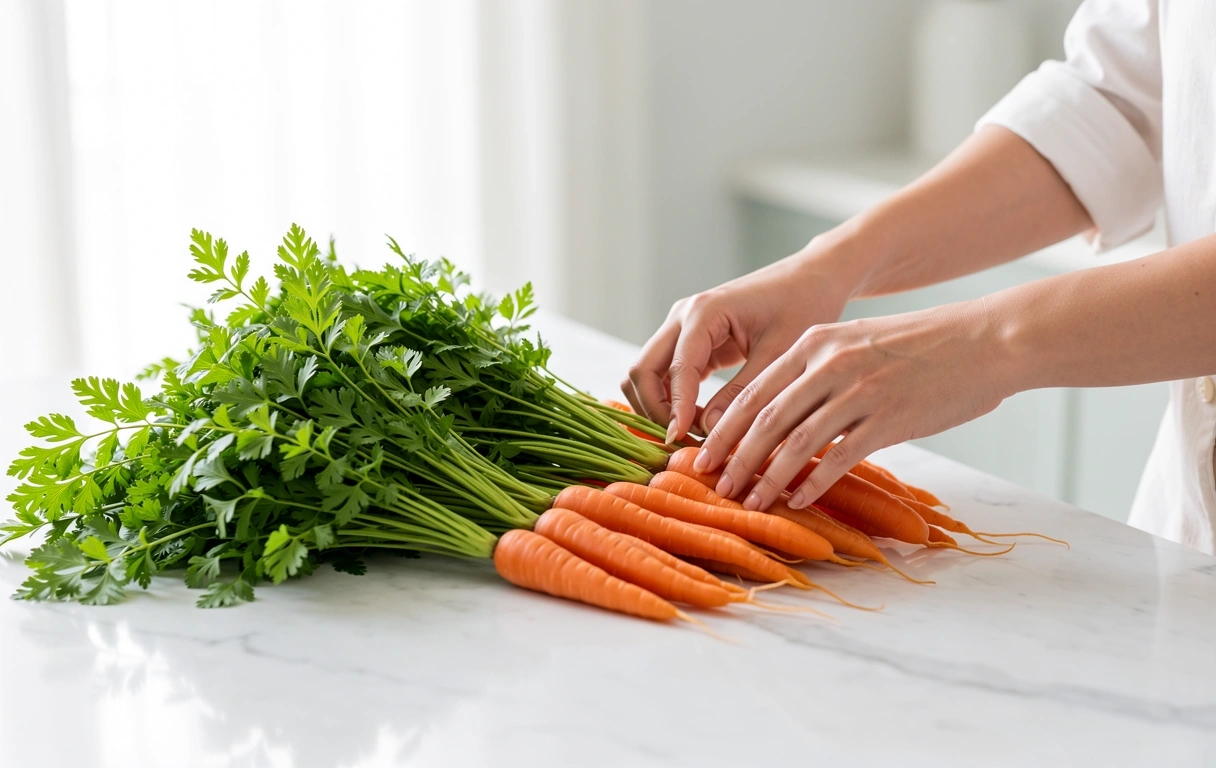 Frische gesunde Zutaten